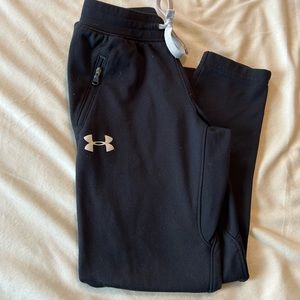 UnderArmor boys athletic pants Black Size Small
